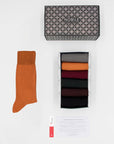 Coffret Old Money de 6 Chaussettes - Essential couleurs mixtes