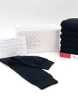 Black Beauty - Box of 6 pairs of Black Sheer Socks