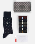 Box 6 paia calze corte uomo in Filoscozia® - Design di cravatteria