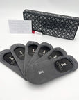 No show socks 6 pairs - Solid Grey