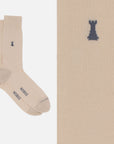 Federico II – Einfarbige Socken