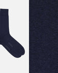Nobile Essential – Einfarbige Melange Socken