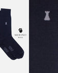 Merino Basic – Box mit 6 Socken aus einfarbiger Merinowolle