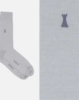 Federico II – Einfarbige Socken