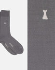 Federico II – Einfarbige Socken