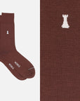 Federico II – Einfarbige Socken