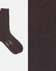 Nobile Luxury Essential - Crew socks in pure mulberry silk