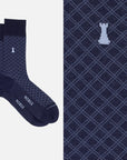 Robert I of Scotland - Scottish design crew socks