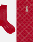 Robert I of Scotland - Scottish design crew socks