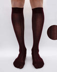 Chiffon Filoscozia® – Micro ribbed lightweight knee high socks