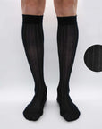 Chiffon Filoscozia® – Micro ribbed lightweight knee high socks
