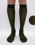 Chiffon Filoscozia® – Micro ribbed lightweight knee high socks