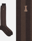 Box 12 paia calze lunghe uomo in Filoscozia® - Pattern iconici