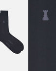 Dante - Chaussettes homme à larges côtes en Filoscozia®