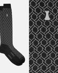 De' Medici - Honeycomb design knee high socks