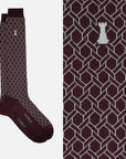 De' Medici - Honeycomb design knee high socks