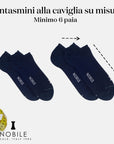 Tailor made - Ankle socks in Makò cotton (6 pairs or more)