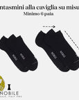 Tailor made - Ankle socks in Makò cotton (6 pairs or more)