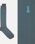Box 12 paia calze lunghe uomo in Filoscozia® - Pattern iconici
