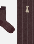 Julius Caesar – Mikrogerippte Socken