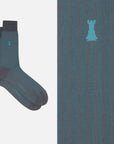 Julius Caesar – Mikrogerippte Socken