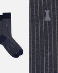 Julius Caesar - Micro ribbed crew socks
