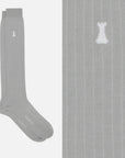 Julius Caesar - Micro ribbed knee high socks