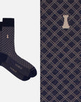 Robert I of Scotland - Scottish design crew socks