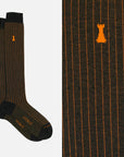 Julius Caesar - Micro ribbed knee high socks