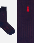 Julius Caesar - Micro ribbed crew socks