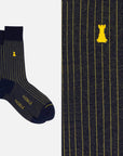 Julius Caesar - Micro ribbed crew socks