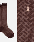 Robert I of Scotland - Scottish design knee high socks