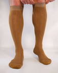 Julius Caesar - Micro ribbed knee high socks