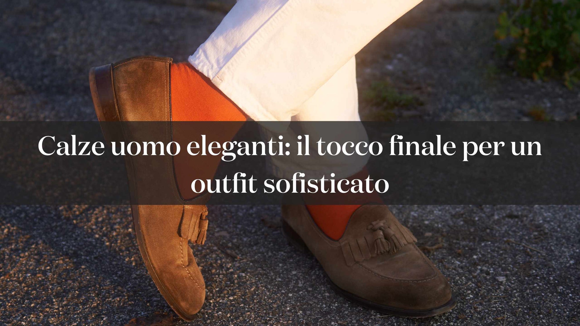 Calze uomo eleganti: il tocco finale per un outfit sofisticato