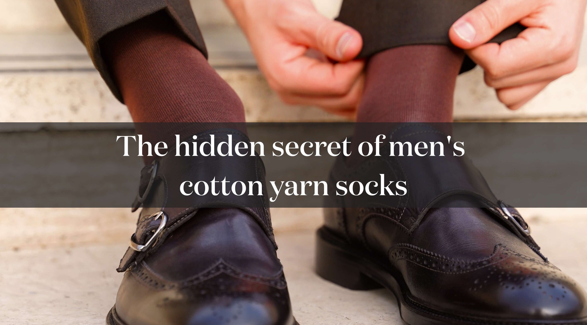 The hidden secret of men's  cotton yarn socks