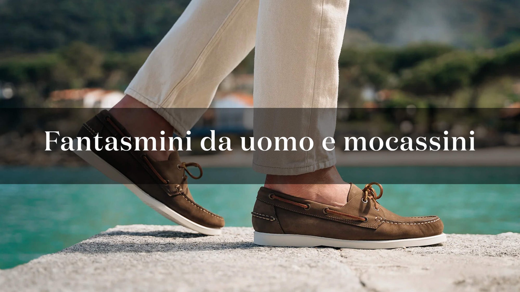 Fantasmini da uomo per mocassini, il dettaglio di stile perfetto