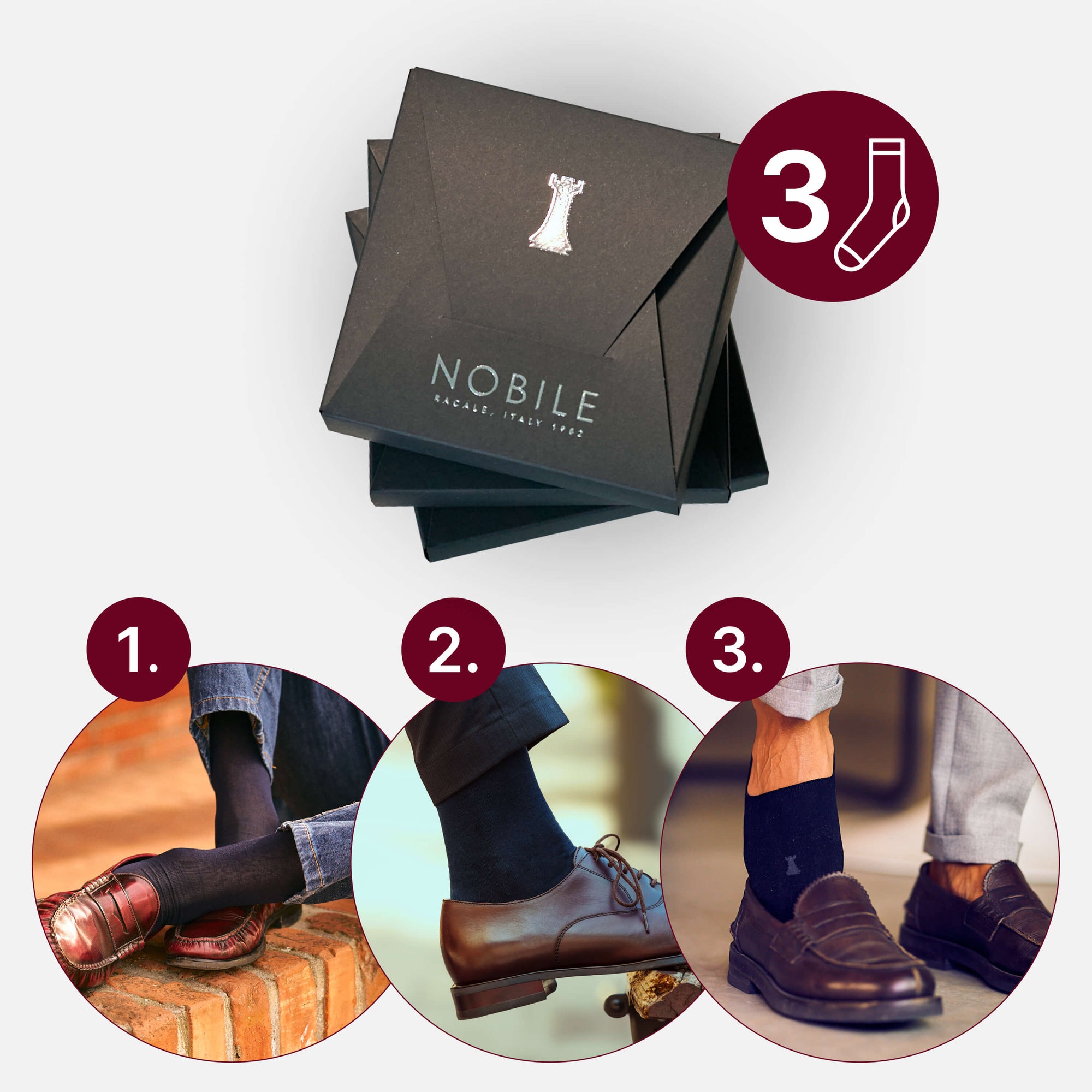 🎁 WELCOME PACK - 3 Paia in Regalo 🎁