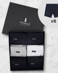 Box da 6 Boxer Comfort gamba lunga in Cotone Makò