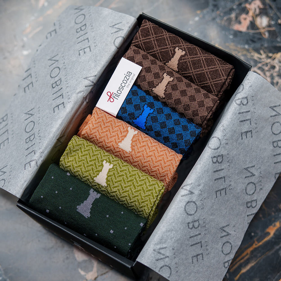 CriCri Socks 4 Paia Calze Corte Uomo In Cotone Filoscozia - Made In Italy - Alta Qualità E Comfort