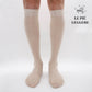 Box of 6 Chiffon Filoscozia® Lightweight knee high socks - Mixed Colors