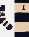 The Great Gatsby Box of 6 crew socks - Mixed designs