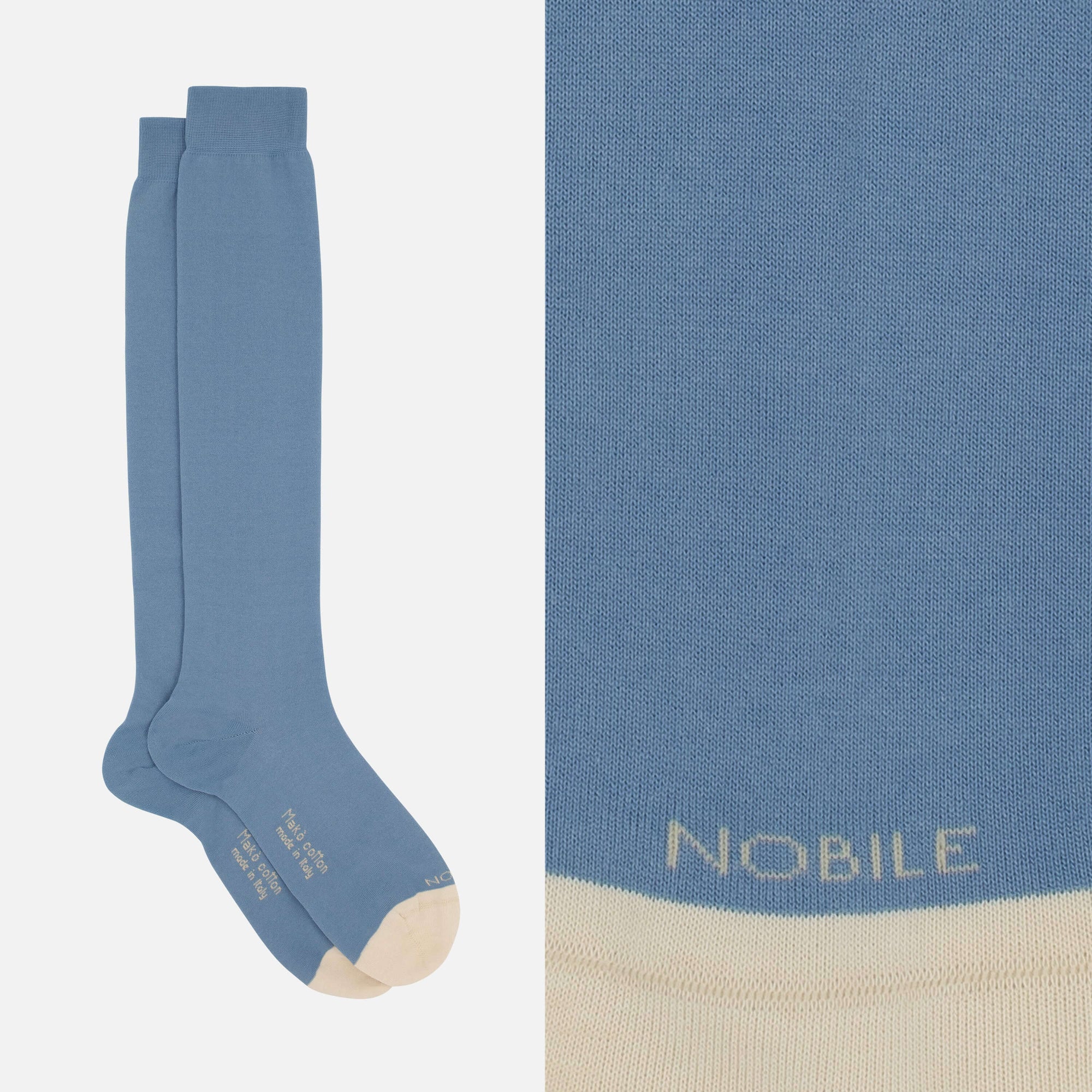 Giotto – Kniestrumpf aus weicher Makò-Baumwolle