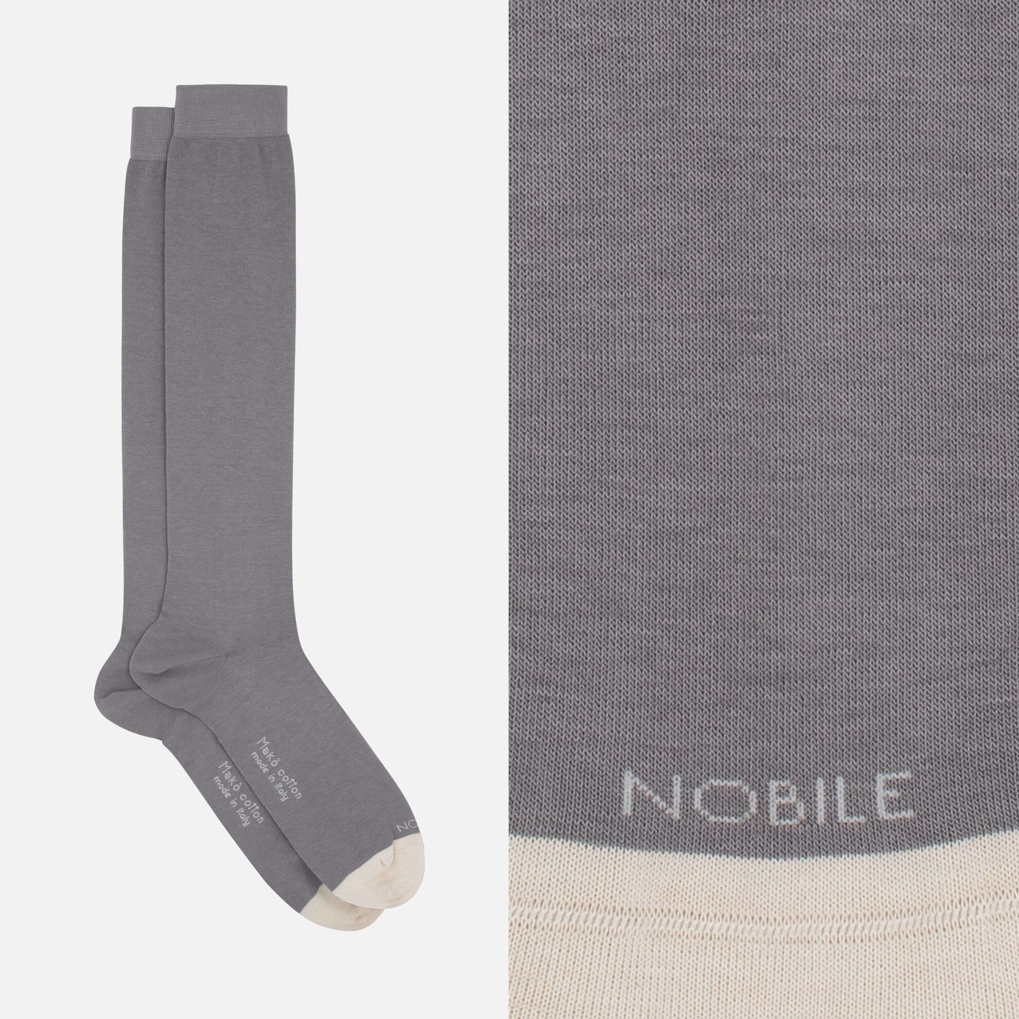 Giotto – Kniestrumpf aus weicher Makò-Baumwolle