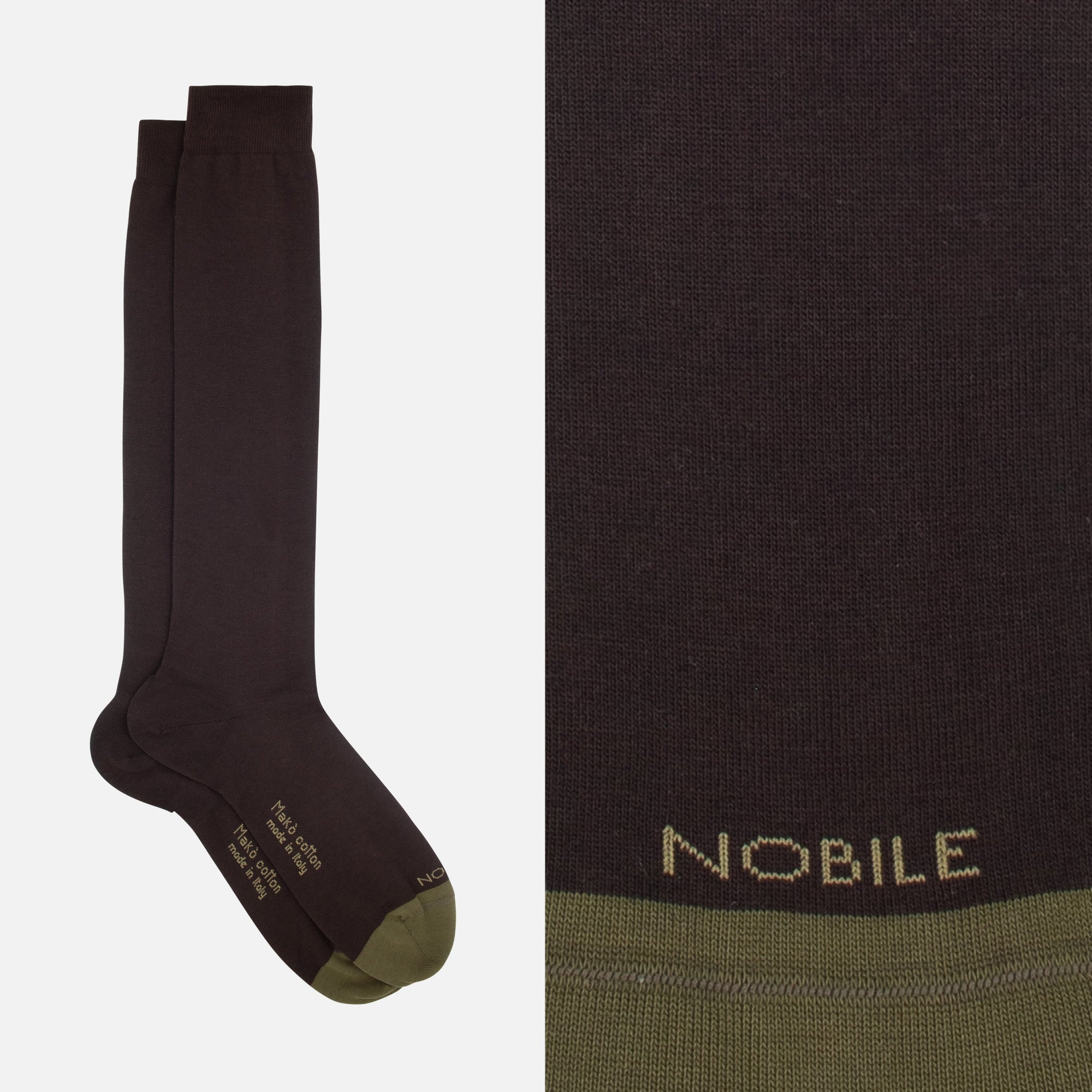 Giotto – Kniestrumpf aus weicher Makò-Baumwolle