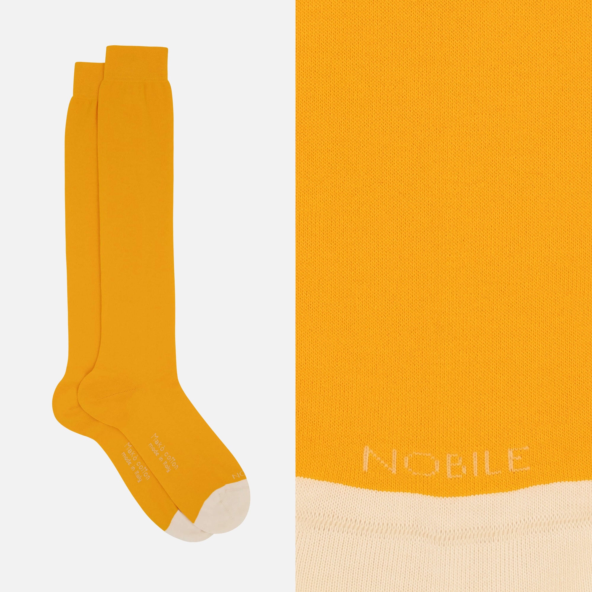 Giotto – Kniestrumpf aus weicher Makò-Baumwolle