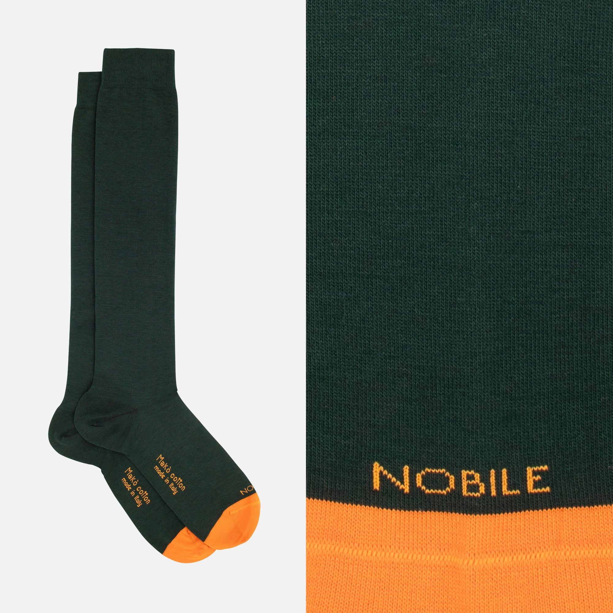 Giotto – Kniestrumpf aus weicher Makò-Baumwolle