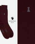 Vivaldi - Crew socks in Merino wool