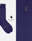 Vivaldi - Crew socks in Merino wool