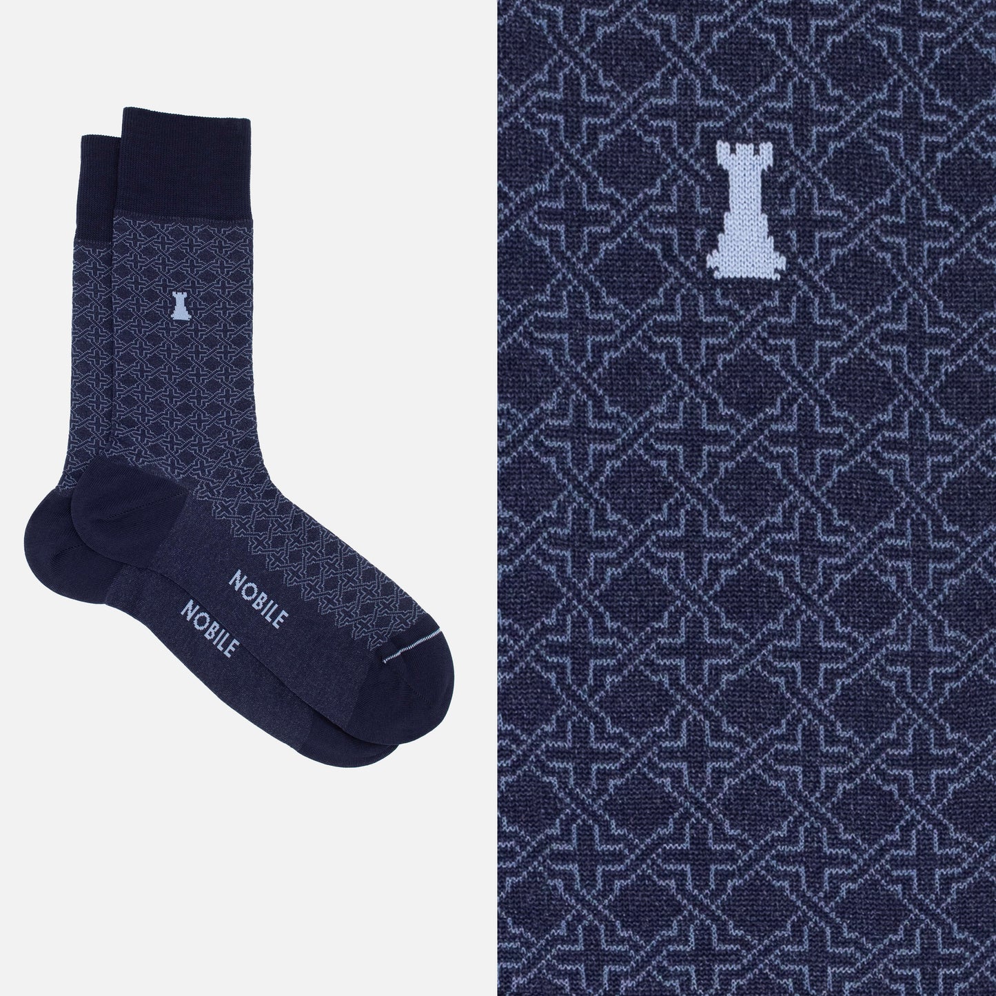 The Great Gatsby Box of 6 crew socks - Mixed designs