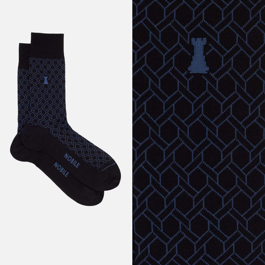 De' Medici - Honeycomb design crew socks 